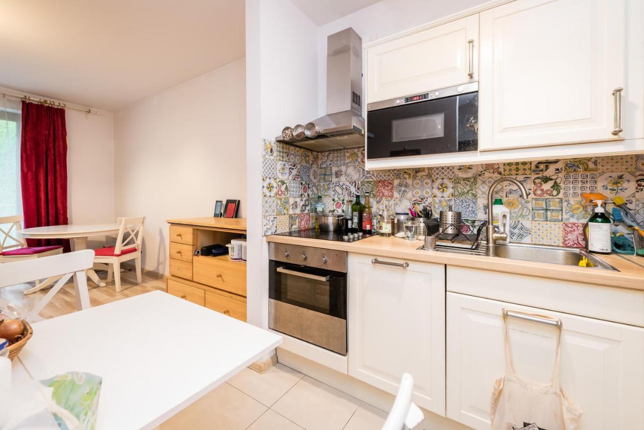 Green Garden Podgorze Apartment Wawelofts Krakow Bagian luar foto